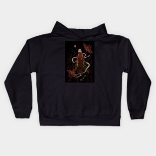 The Fae and the Red Moth Kids Hoodie